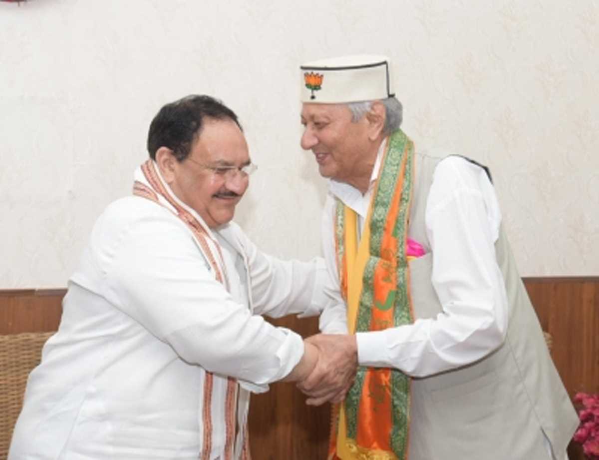 हिमाचल के पूर्व मंत्री मनकोटिया भाजपा में शामिल, तीसरी बार छोड़ी कांग्रेस